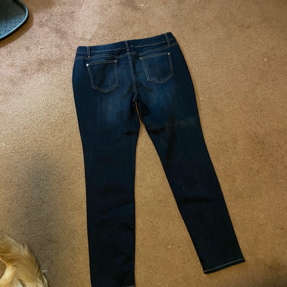 Dark wash jeans
